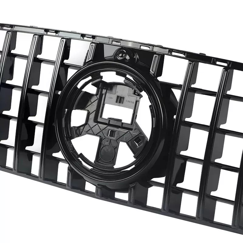 Mercedes GLE W167 Panamericana GT GTR Grill 2019-2024 Gloss Black