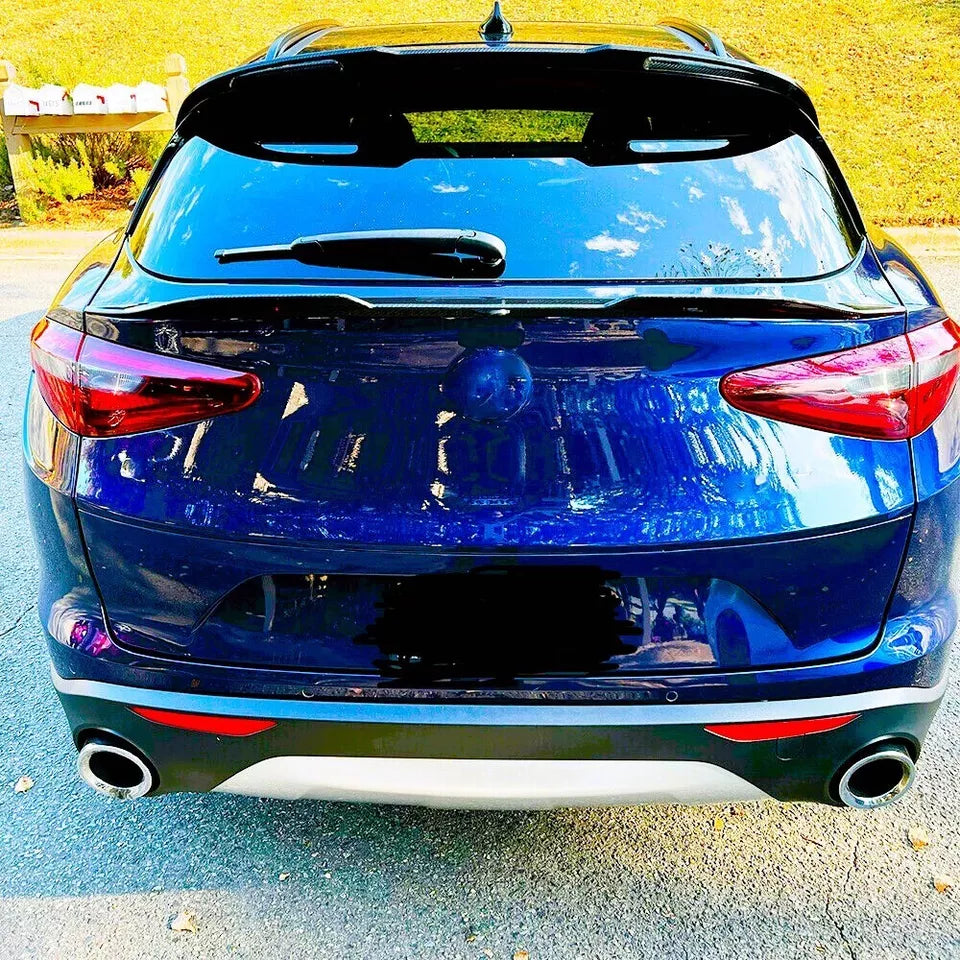 Alfa Romeo Stelvio Rear Roof Spoiler Wing 2017-2024 Carbon Fibre