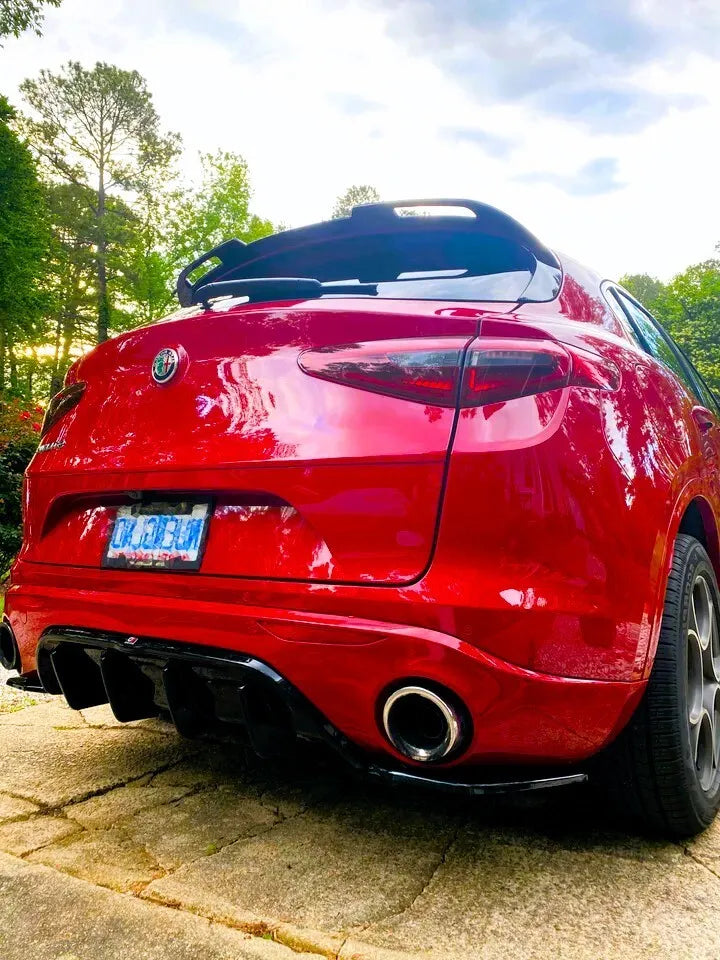 Alfa Romeo Stelvio Rear Roof Spoiler Wing 2017-2024 Carbon Fibre