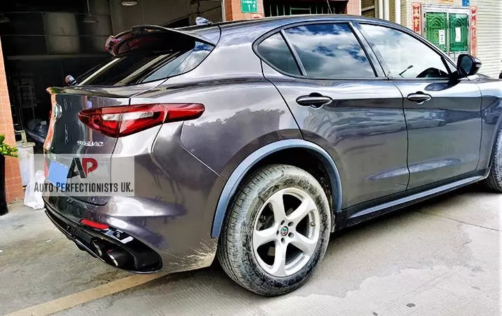 Alfa Romeo Stelvio Rear Roof Spoiler Wing 2017-2024 Carbon Fibre