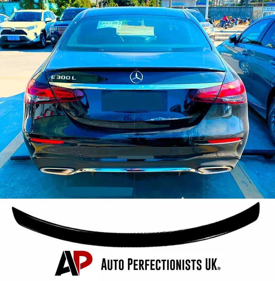 Mercedes E Class W213 Car Rear Spoiler 2016-2020 Carbon Fibre