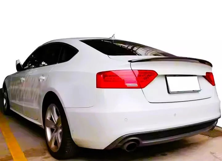 Audi A5 B8 8T8 Sportback 4dr Rear Spoiler Lip Wing 09-16 Gloss Black