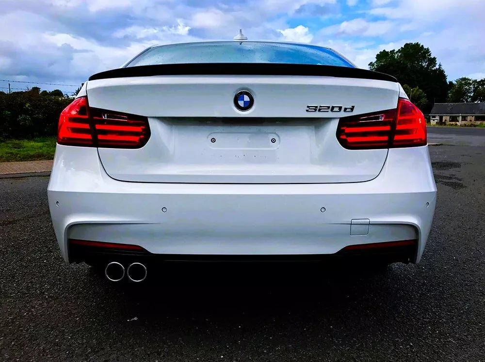 BMW 3 Series F30 F80 M3 Rear Boot Spoiler 2011-2019 ABS Gloss Black