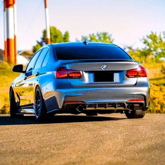 BMW 3 Series F30 F80 M3 Rear Boot Spoiler 2011-2019 ABS Gloss Black