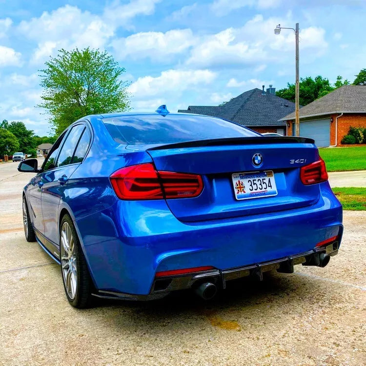 BMW 3 Series F30 F80 M3 Rear Boot Spoiler 2011-2019 ABS Gloss Black