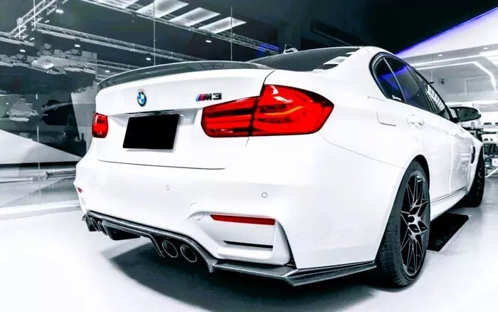 BMW 3 Series F30 F80 M3 Rear Boot Spoiler 2011-2019 ABS Gloss Black