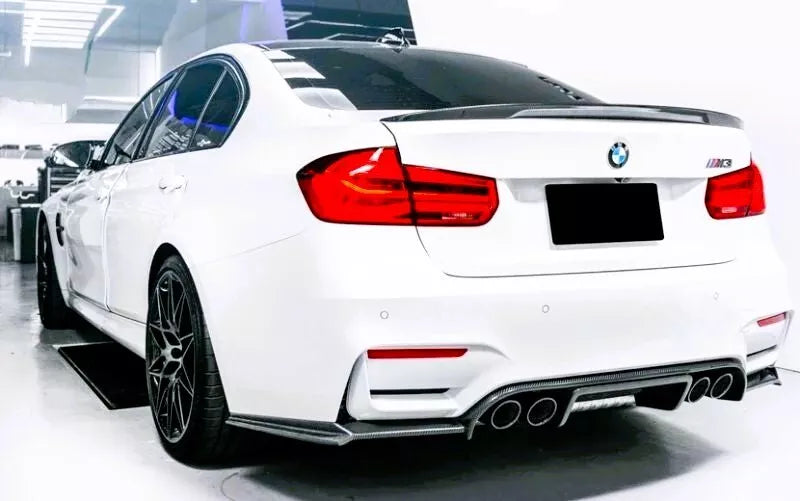 BMW 3 Series F30 F80 M3 Rear Boot Spoiler 2011-2019 ABS Gloss Black