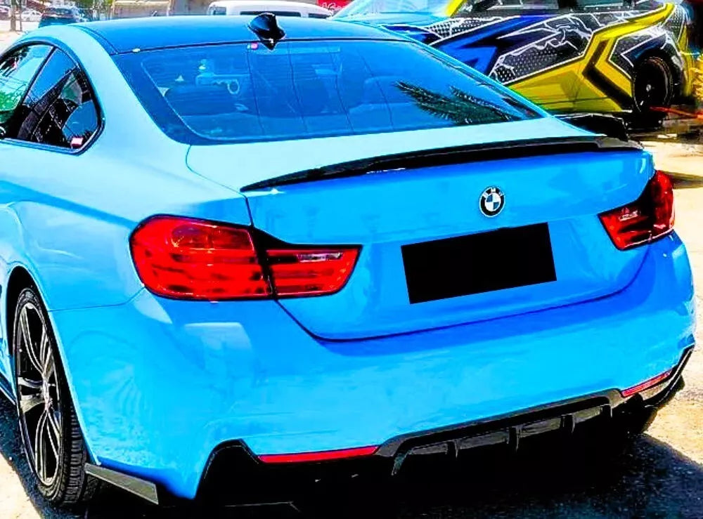 BMW 4 Series Coupe F32 Rear Boot Spoiler 2013-2020 ABS Gloss Black