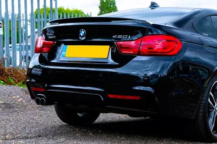 BMW 4 Series Gran Coupe F36 Rear Boot Spoiler 13-20 ABS Gloss Black
