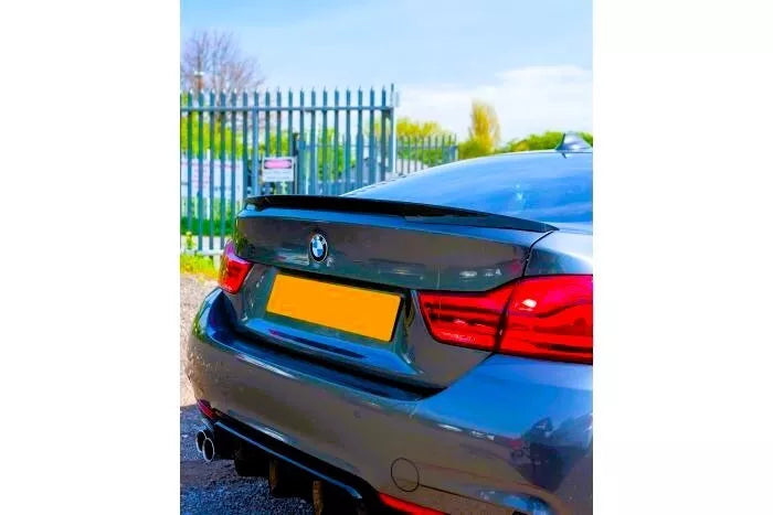 BMW 4 Series Gran Coupe F36 Rear Boot Spoiler 13-20 ABS Gloss Black