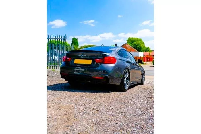 BMW 4 Series Gran Coupe F36 Rear Boot Spoiler 13-20 ABS Gloss Black