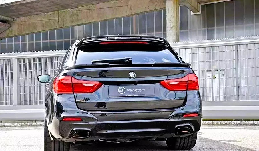 BMW 5 Series G31 Estate Rear Roof Spoiler 2016-2024 ABS Gloss Black