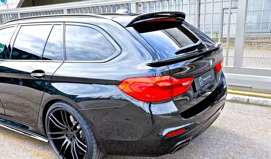 BMW 5 Series G31 Estate Rear Roof Spoiler 2016-2024 ABS Gloss Black