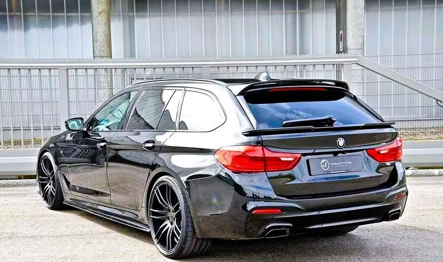 BMW 5 Series G31 Estate Rear Roof Spoiler 2016-2024 ABS Gloss Black
