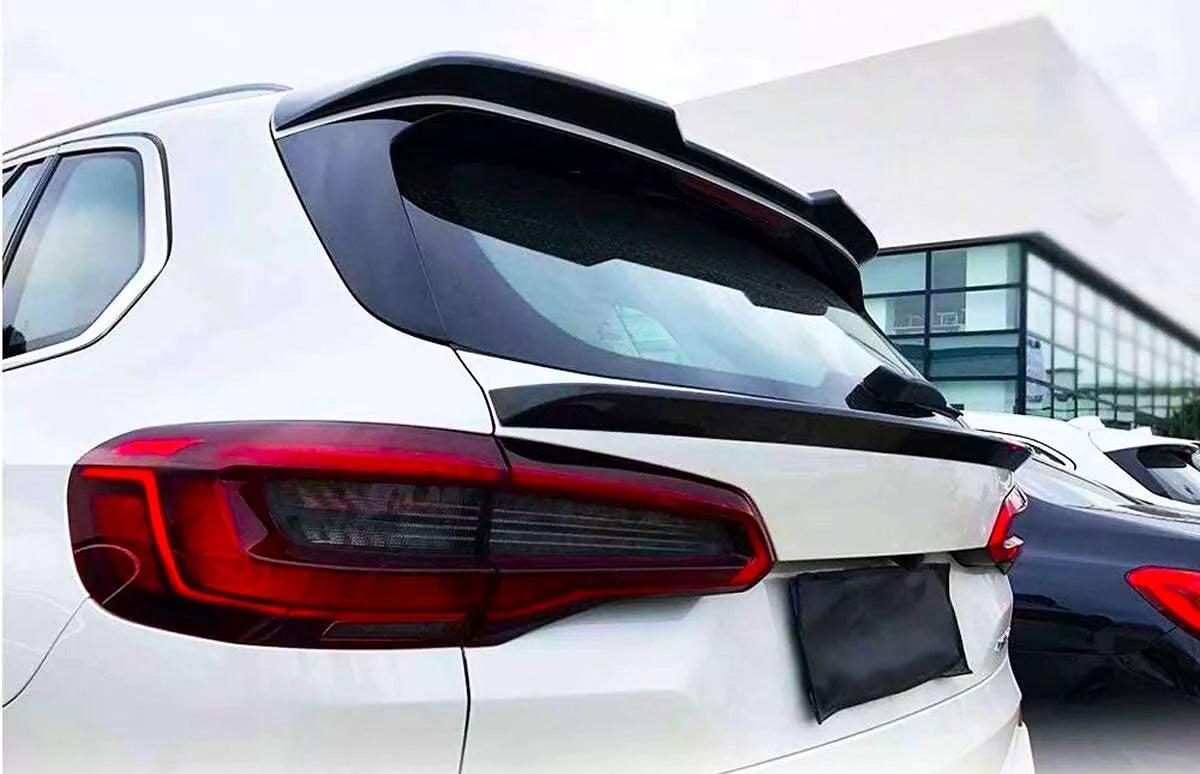 BMW X5 G05 X5M F95 Rear Mid Wing Spoiler 2018-2024 ABS Gloss Black