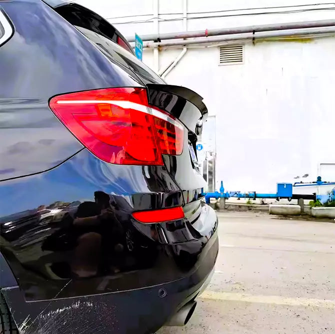 BMW X3 F25 Rear Mid Wing Boot Spoiler 2010-2017 ABS Gloss Black