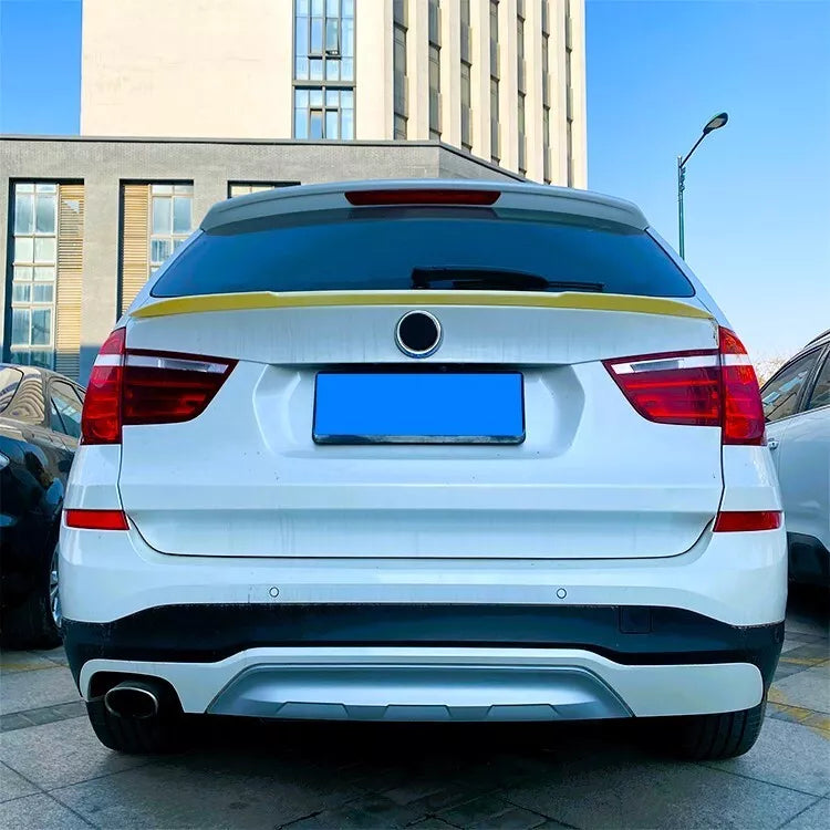 BMW X3 F25 Rear Mid Wing Boot Spoiler 2010-2017 ABS Gloss Black