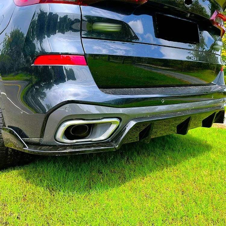 BMW X5 G05 Rear Diffuser Valance M Sport 2018-2024 ABS Gloss Black