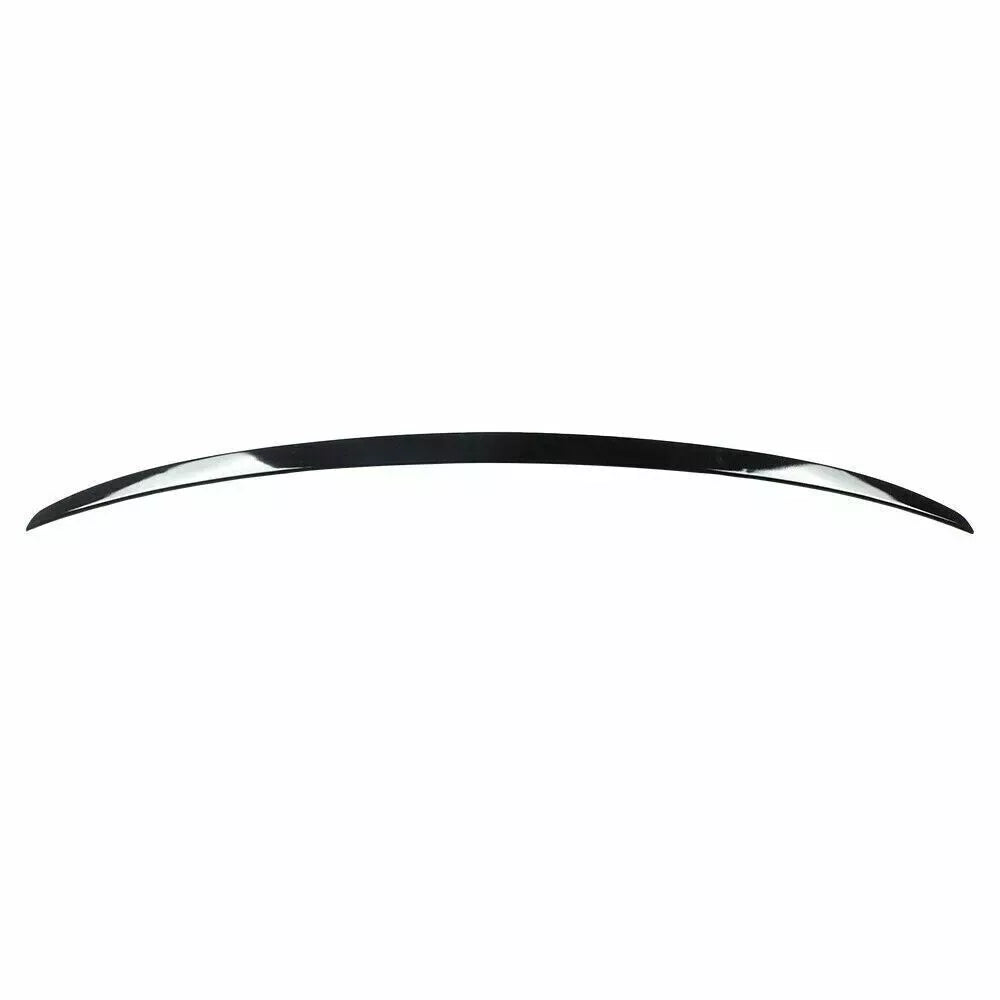 Audi A6 S6 C8 Saloon Rear S4 Style Boot Spoiler 18-24 ABS Gloss Black