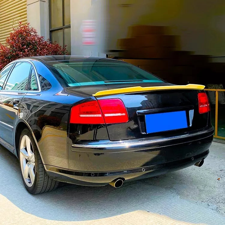 Audi A8 S8 D3 Rear Boot Spoiler Wing 2003-2010 ABS Gloss Black