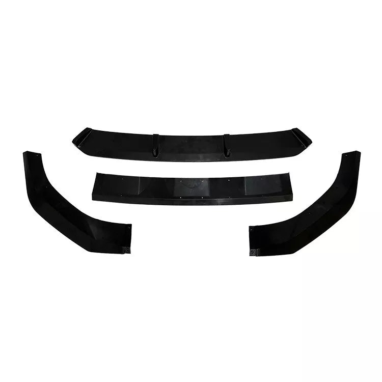 Audi Q7 S Line SQ7 Front Splitter Body Kit 2020-2024 ABS Gloss Black