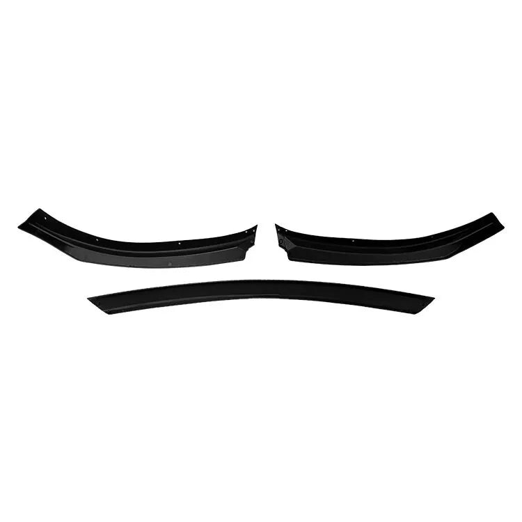 VW Golf MK6 TSI TDI Front Splitter Lip Kit 2008-2013 ABS Gloss Black