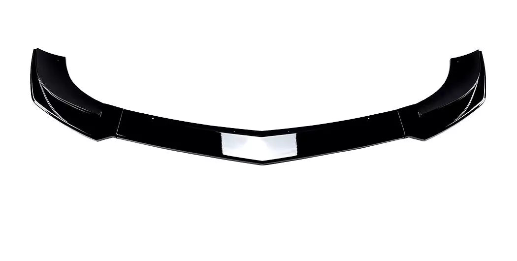Mercedes C Class W204 AMG Front Splitter Kit 2011-2014 ABS Gloss Black