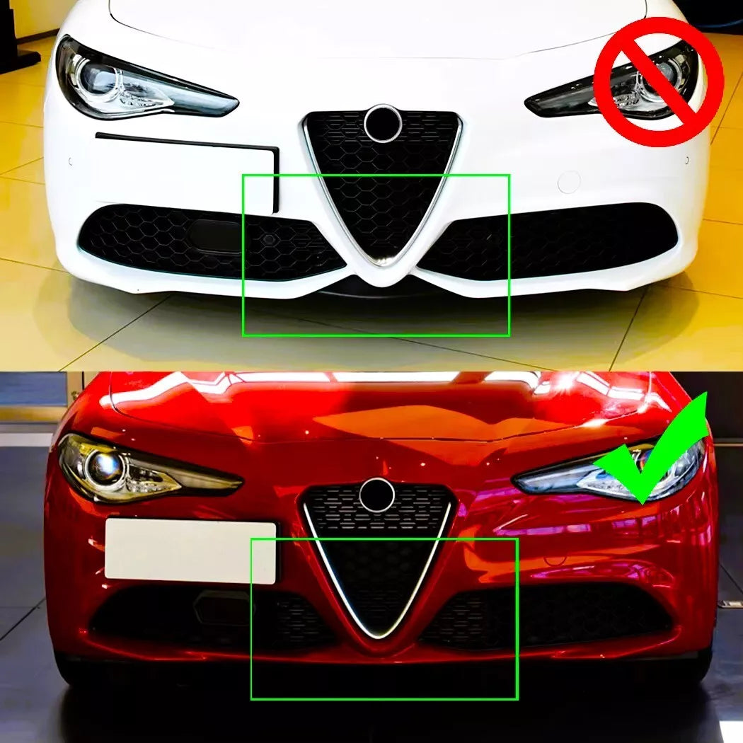 Alfa Romeo Giulia 952 Front Splitter 2015-2024 ABS Gloss Black
