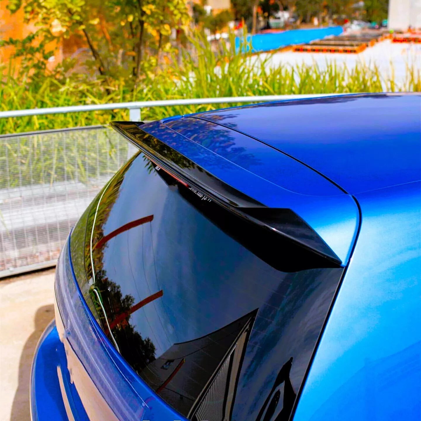 VW Golf MK6 GTD GTI R20 Rear Boot Spoiler 2008-2013 ABS Carbon Fibre