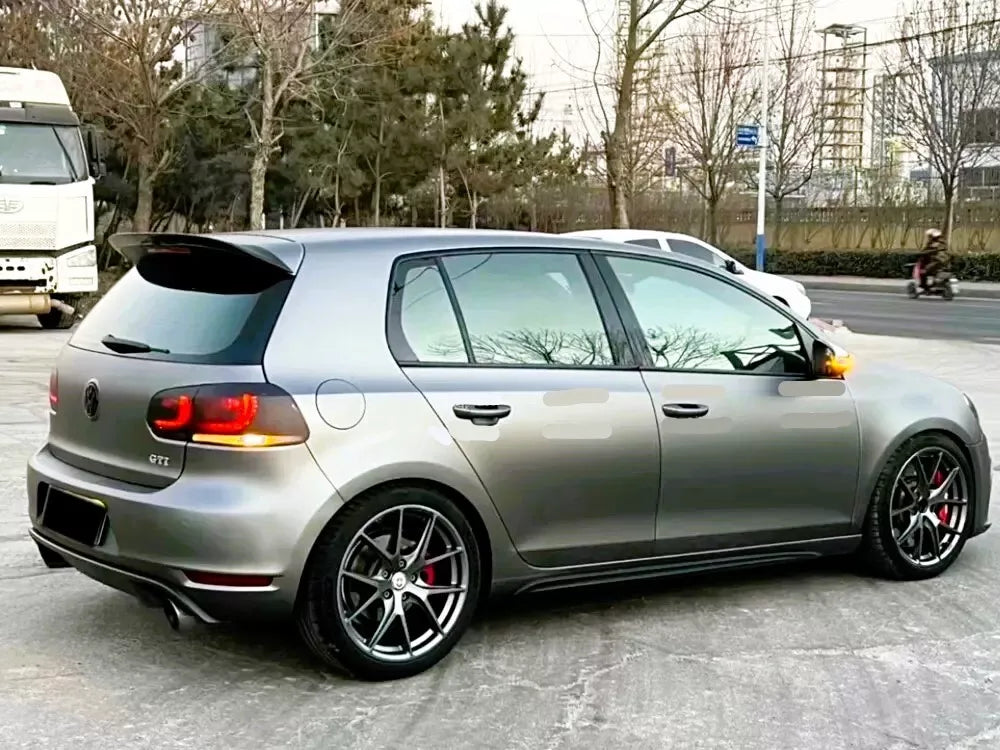VW Golf MK6 GTD GTI R20 Rear Boot Spoiler 2008-2013 ABS Carbon Fibre