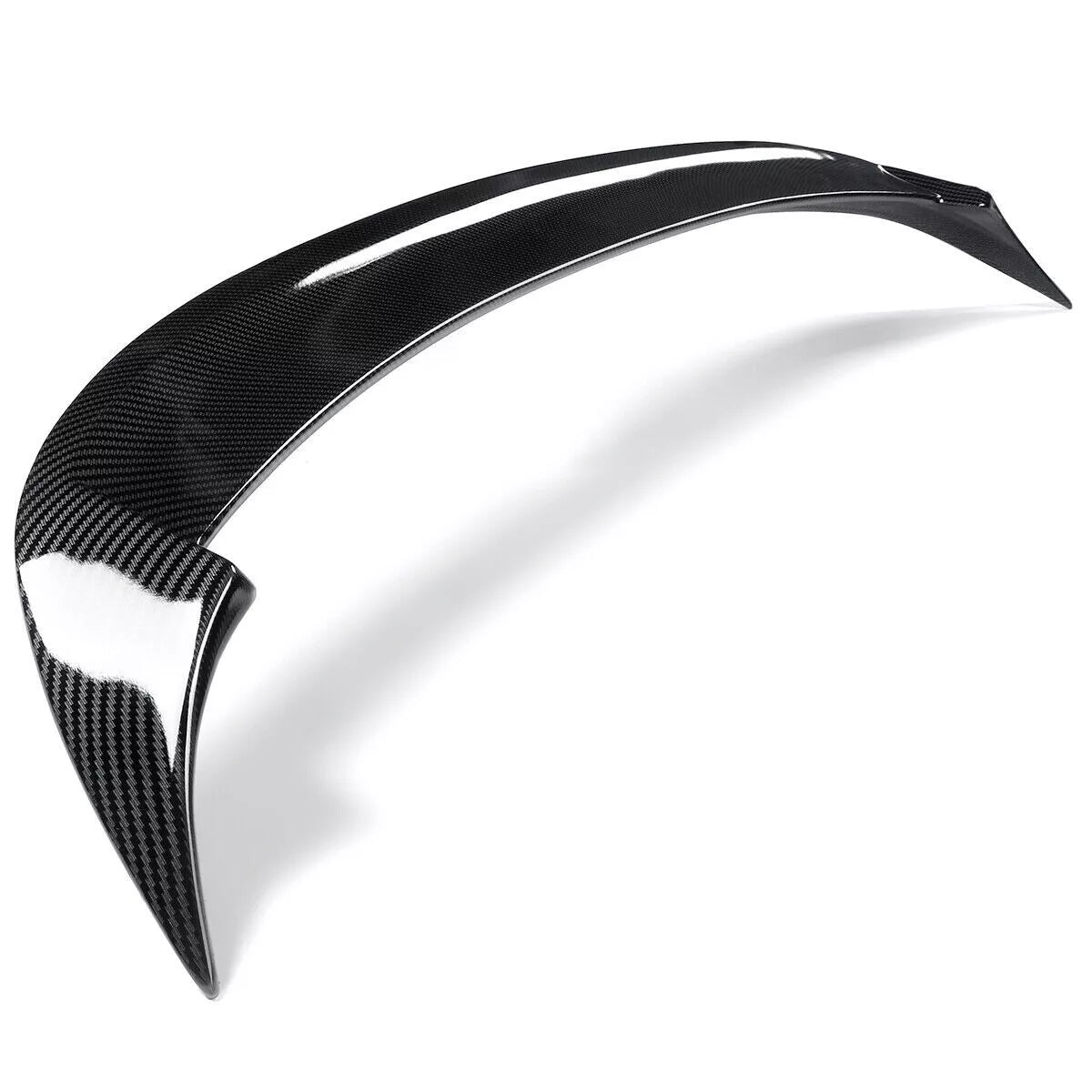 VW Golf MK6 GTD GTI R20 Rear Boot Spoiler 2008-2013 ABS Carbon Fibre
