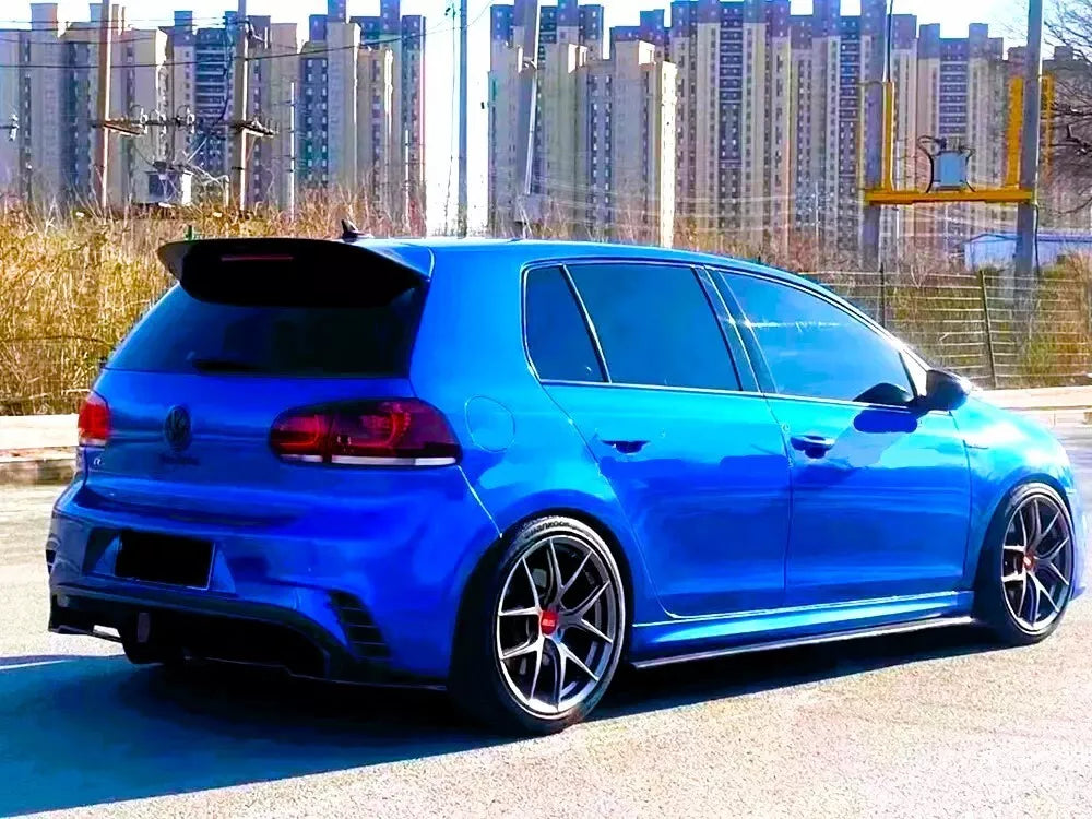 VW Golf MK6 GTD GTI R20 Rear Boot Spoiler 2008-2013 ABS Carbon Fibre
