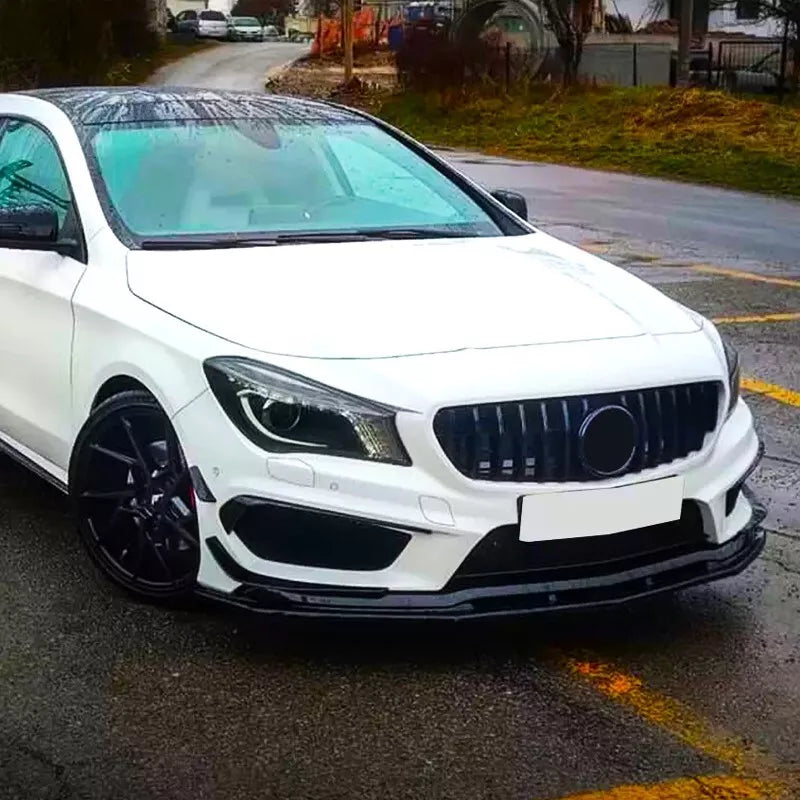 Mercedes CLA Class W117 CLA45 Front Splitter 2013-2015 Gloss Black