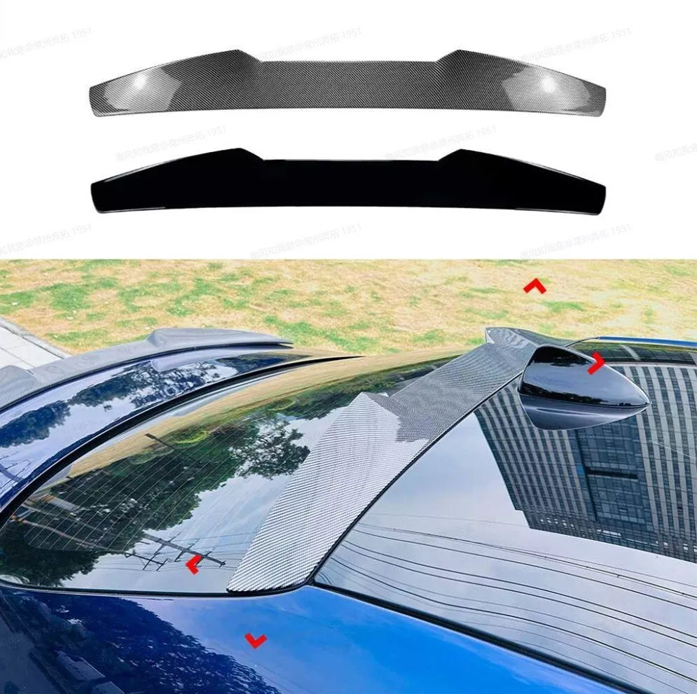 Alfa Romeo Giulia 952 Rear Roof Window Spoiler Lip ABS Carbon Fibre