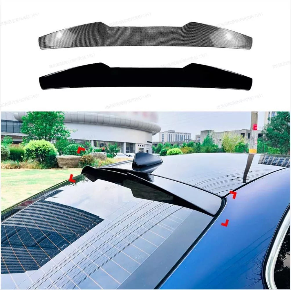 Alfa Romeo Giulia 952 Rear Roof Window Spoiler Lip ABS Carbon Fibre