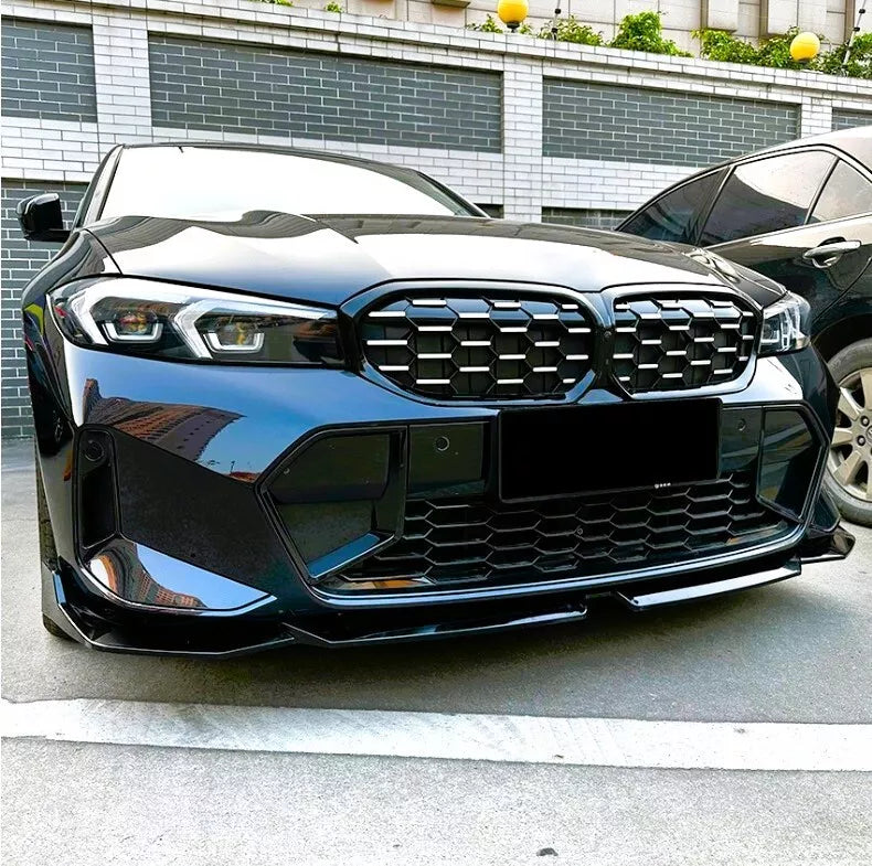 BMW 3 Series G20 G21 Front Splitter Spoiler 2022-2024 ABS Carbon Fibre