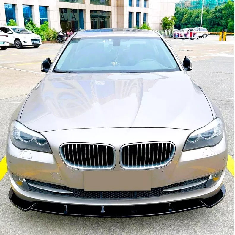 BMW 5 Series F10 F11 Front Splitter NON M Sport 10-14 ABS Gloss Black
