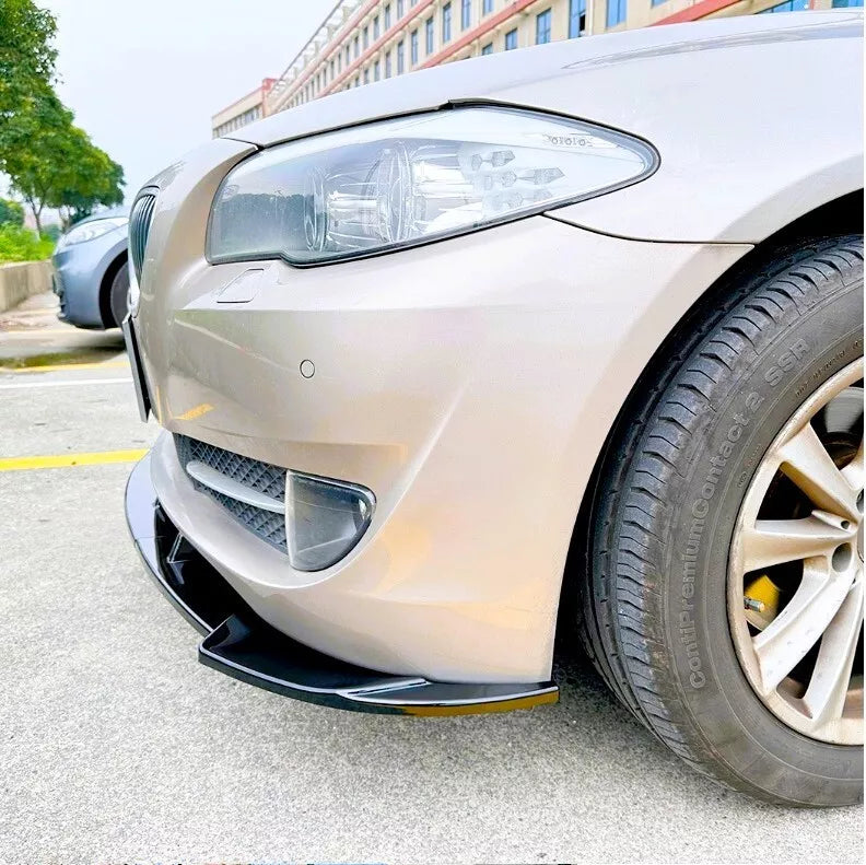 BMW 5 Series F10 F11 Front Splitter NON M Sport 10-14 ABS Gloss Black