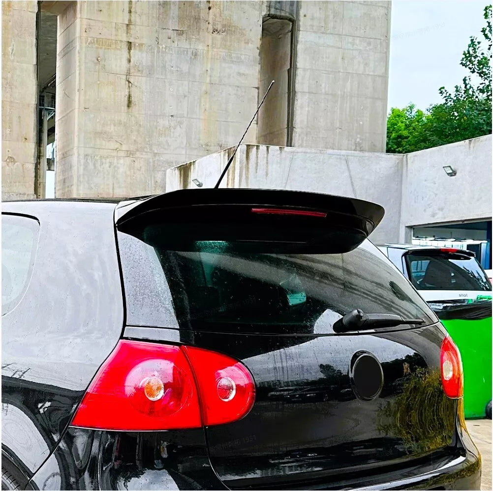 VW Golf MK5 GTI R R32 Rear Roof Spoiler 03-08 ABS Gloss Black