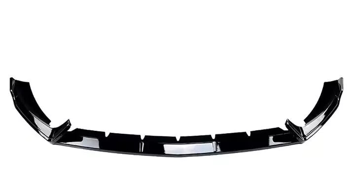 Mercedes E Class E43 E53 AMG Front Splitter Spoiler ABS Gloss Black