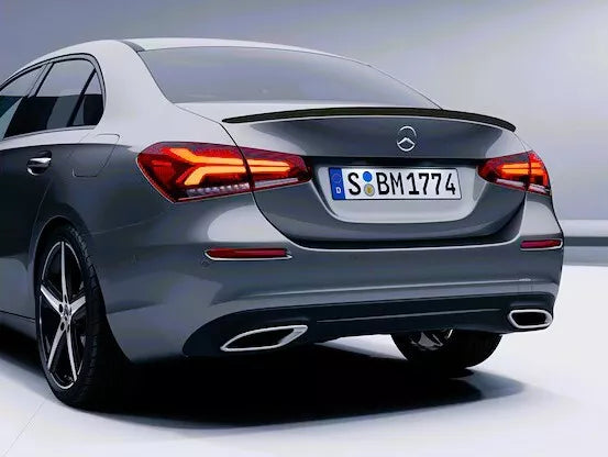 Mercedes A Class V177 Rear Boot Spoiler AMG 2018-2024 ABS Gloss Black