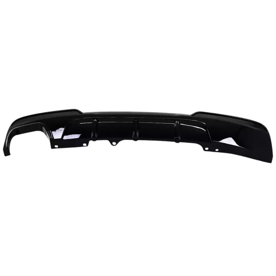 BMW 5 Series F10 F11 Rear Valance Diffuser 10-17 ABS Gloss Black
