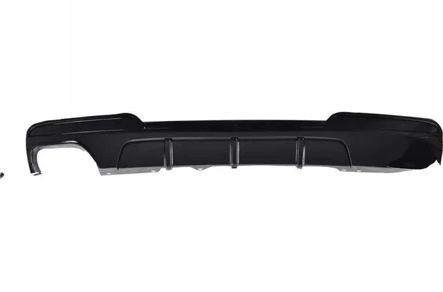 BMW 5 Series F10 F11 Rear Valance Diffuser 10-17 ABS Gloss Black