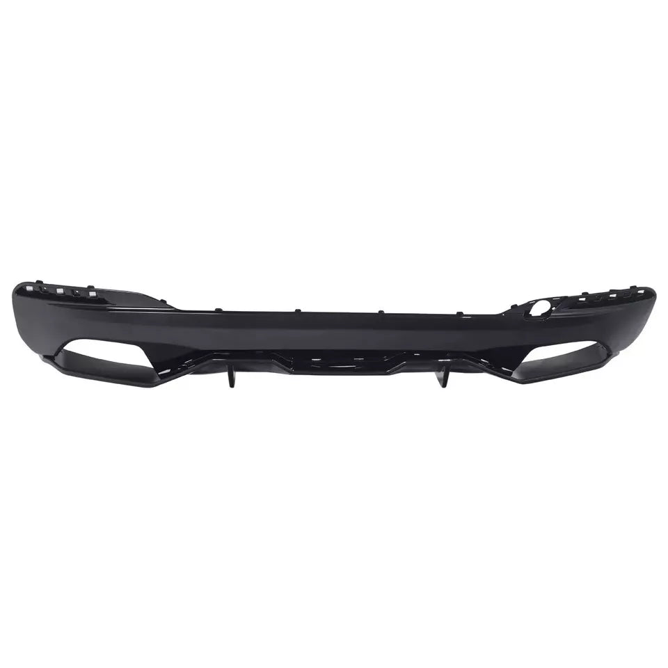 BMW 5 Series G30 Rear Valance Diffuser 2018-20 ABS Gloss Black