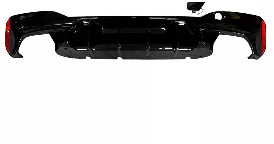 BMW 5 Series G30 Rear Valance Diffuser 2018-2024 ABS Gloss Black