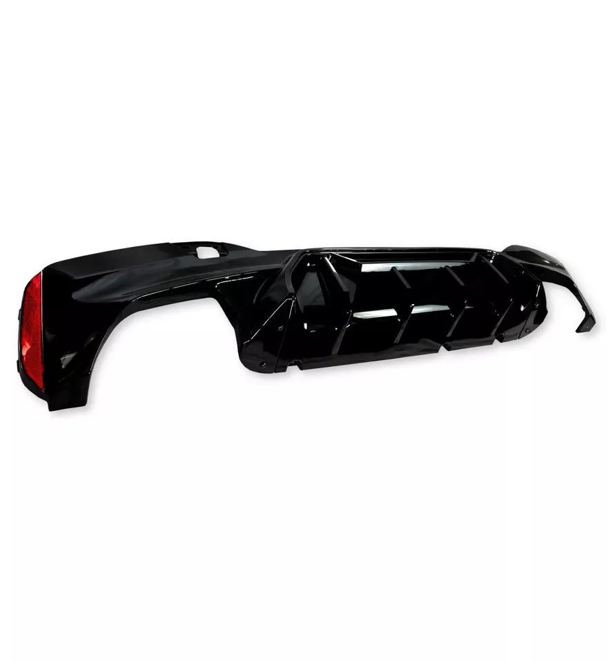BMW 5 Series G30 Rear Valance Diffuser 2018-2024 ABS Gloss Black