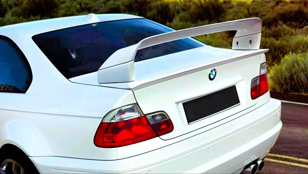 BMW 3 Series M3 E46 GT GTR Rear Boot Spoiler 1997-06 ABS Gloss Black