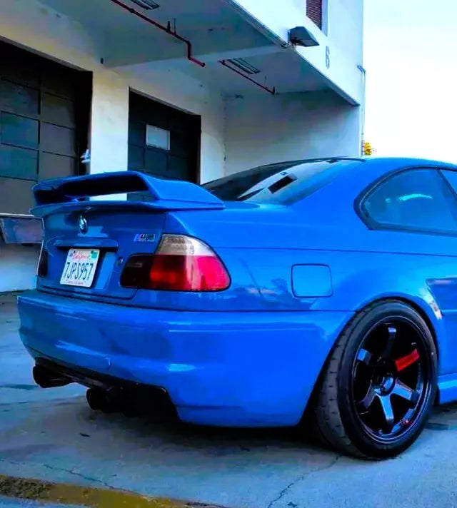 BMW 3 Series M3 E46 GT GTR Rear Boot Spoiler 1997-06 ABS Gloss Black