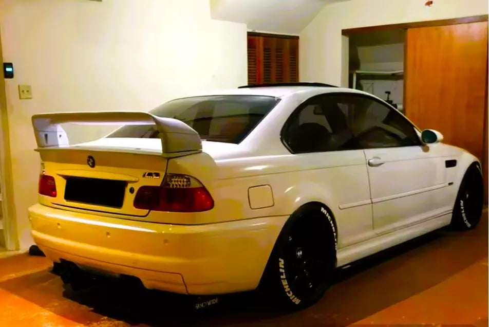 BMW 3 Series M3 E46 GT GTR Rear Boot Spoiler 1997-06 ABS Gloss Black