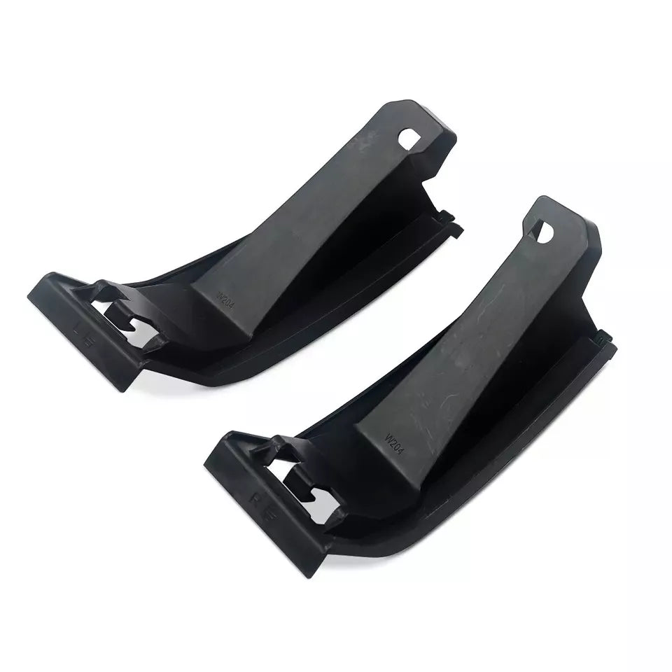Mercedes C Class C63 AMG Rear Diffuser Valance 2011-15 ABS Gloss Black